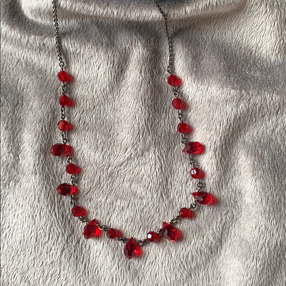 Roberta Chiarella Crystal Necklace AND Earrings - Picture 6 of 10